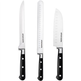 Set de couteaux - ARTHUR MARTIN - AMC1586 - Ensemble de couteaux - 3 pieces - Noir