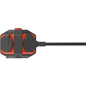 Power Globe - QUARX - IP44 - 4 prises, interrupteur, câble 3m