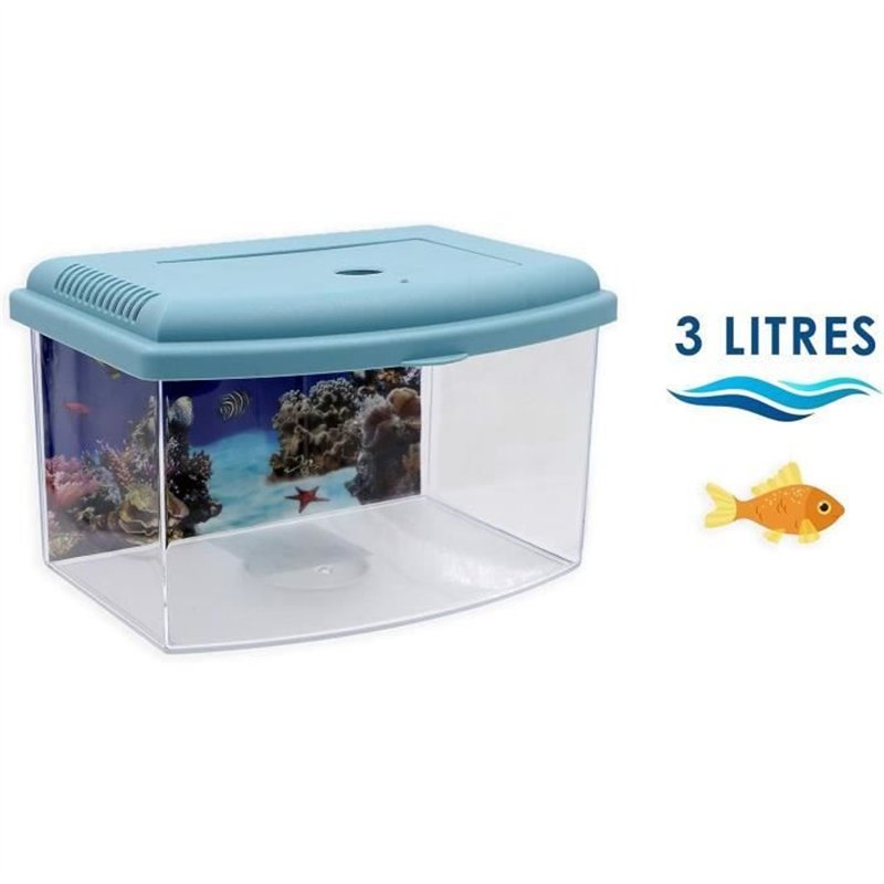 Image secondaire de Aquarium de transport - AIMÉ - 22 x 16 x 14,5 cm