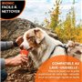 Jouet pour chien - BIONIC - Os - Taille Medium 12 cm - Caoutchouc ultra résistant - sans plomb, BPA ni phtalates