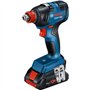 Pack 3 Outils 18V GSB/GDX/GWS -BOSCH - avec 2 batteries 5.5AH - chargeur - sac - 0615990N31