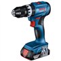 Pack 3 Outils 18V GSB/GDX/GWS -BOSCH - avec 2 batteries 5.5AH - chargeur - sac - 0615990N31