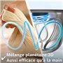 Robot pâtissier BOSCH Serie 2 MUMS2AW21- 700 W - 4 vitesses - 3,8 L - 3 disques - hachoir a viande - Blanc