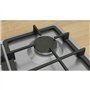Table de cuisson a gaz - BOSCH Série 4 - 4 foyers - 52 x 58,2 x 4,5 cm - PGP6B5K90 - Inox
