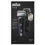 Rasoir - BRAUN - SERIES 8 8513s - 4 éléments rasage - Wet&Dry - 60 min - Noir