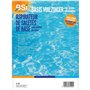 Aspirateur de fond manuel - BSI - Avec sa poche pour les détritus de la piscine - 30cm