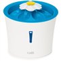 Fontaine a eau pour chat a fleur - CATIT - Flower - 3L -  Avec LED - Bleu