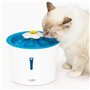 Fontaine a eau pour chat a fleur - CATIT - Flower - 3L -  Avec LED - Bleu