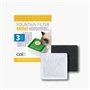 Filtre pour fontaine a eau pour chat a fleur mini - CATIT - Flower mini - Double action - 3 pieces