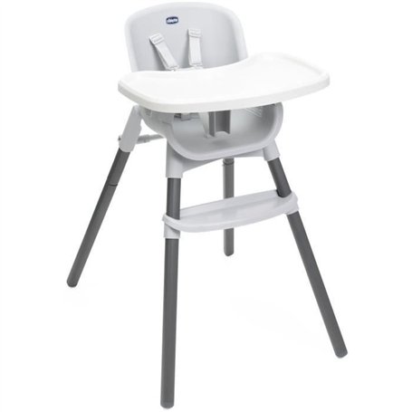 Chaise haute - CHICCO -  Zest - Des 6 mois - Gris