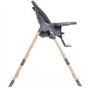 Chaise haute - CHICCO - Polly Essential - 0/3 ans - Gris Coal