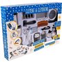 Set coiffeur - Jeu d'imitation Barbier - CLEMENT CLEMENTINE - Tondeuse, seche-cheveux, rasoirs - Des 3 ans
