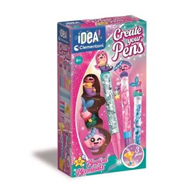 CLEMENTONI - Crée tes stylos - Magical Mermaids
