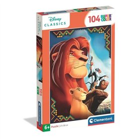 CLEMENTONI - 104 pieces - Le Roi Lion