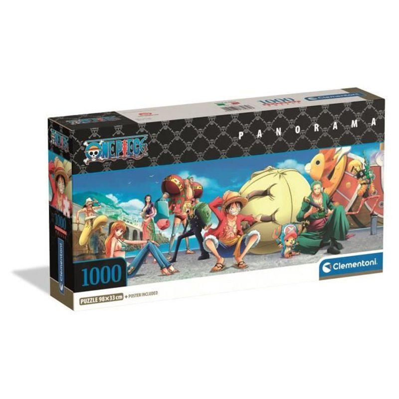 CLEMENTONI - Compact 1000 pieces Panorama - One Piece