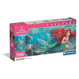 CLEMENTONI - Compact 1000 pieces Panorama - La Petite Sirene