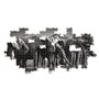 CLEMENTONI - Compact 1000 pieces Panorama - Herd of Giants