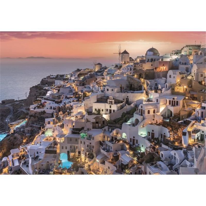 Image secondaire de CLEMENTONI - Compact 1000 pièces - Shades of Santorini