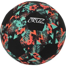 Ballon de football - CRUZ - Néoprene - Taille 5 - Léger et idéal pour la plage