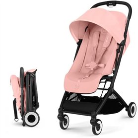 CYBEX - Poussette ultra compacte et confortable - ORFEO - 4 roues - Candy Pink