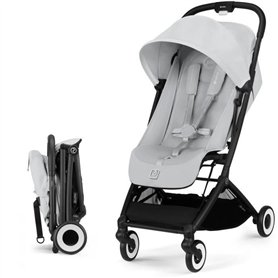 CYBEX - Poussette ultra compacte et confortable - ORFEO - 4 roues - Fog Grey