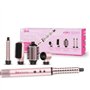 Brosse soufflante - DEMELISS - Air Flow Styler Barbie Edition - 3 vitesses - Rose