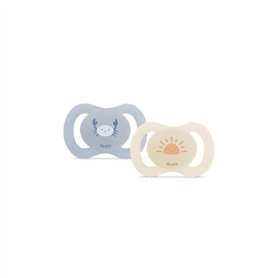 Duo sucettes anatomiques - DODIE - 0/2 mois - Crabe