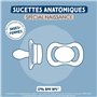 Duo sucettes anatomiques - DODIE - 0/2 mois - Tortue