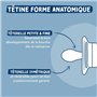 Duo sucettes anatomiques - DODIE - 0/2 mois - Tortue