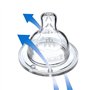 Dodie Biberon Sensation+ Anti-Coliques en Verre +0m Beige Biche 270ml