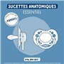 2 Sucettes anatomiques - DODIE - A108 EDL - +18 mois - Mathilde Cabanas Rose