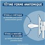 2 Sucettes anatomiques - DODIE - A108 EDL - +18 mois - Mathilde Cabanas Rose