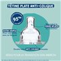 Lot de 3 biberons - DODIE - EB20 - 270 ml - Tétine plate - Rose