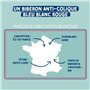 Lot de 3 biberons - DODIE - EB19 - 270 ml - Tétine plate - Vert