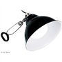 Lampe d'éclairage pour terrarium - EXO TERRA - Glow Light M - Pince avec douille porcelaine - Réflecteur lumineux - Jour/nuit - 