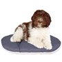 Coussin - FERPLAST - RELAX 78/8 - 78 x 50 cm - Tissu et fourrure