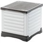 Niche - FERPLAST - PETVILLA 50 - 38,5 x 43 x 38,5 cm -  Blanc / Gris
