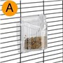Cage canaris - FERPLAST - PIANO 4 - 59 x 33 x 55 cm - Noir