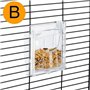 Cage canaris - FERPLAST - PIANO 4 - 59 x 33 x 55 cm - Noir