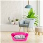 Panier-Corbeille SIESTA DELUXE Taille 2 - 49*36*17,5 cm - Fuschia -FERPLAST