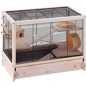 Cage pour hamster - FERPLAST - HAMSTERVILLE - Bois