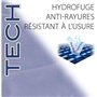 Matelas pour Chien - Ferplast - POLO - 65 x 40 x h 8 cm - Rembourrage Amovible - Gris