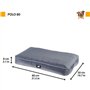 Coussin - FERPLAST - POLO - 80 x 50 x 8 cm - Gris
