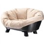 Corbeille - FERPLAST - SOFA THRONE 4 - Avec coussin - Noir