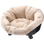 Corbeille - FERPLAST - SOFA THRONE 4 - Avec coussin - Noir