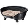 Corbeille - FERPLAST - THRONE 4 - Avec coussin relax - Noir
