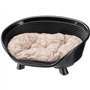Corbeille - FERPLAST - THRONE 4 - Avec coussin relax - Noir