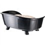 Corbeille - FERPLAST - THRONE 6 - Avec coussin relax - Noir