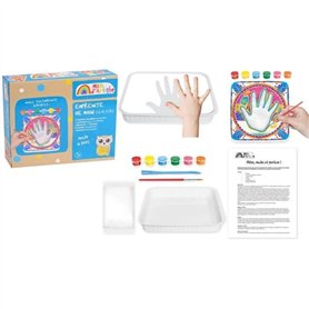 Kit de création empreinte de la main - Loisir Créatif - MAIN D'ARTISTE - Des 5 ans
