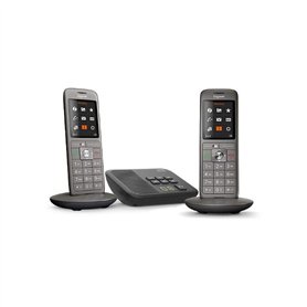 GIGASET Téléphone Fixe CL 660 A Duo Anthracite